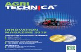 INNOVATION MAGAZINE 2019 - AGRITECHNICA · 2019-10-30 · with the German Federal Dealer Associa-tion LandBauTechnik-Bundesverband, will ... stream and downstream sectors. Individual
