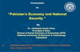 “Pakistan’s Economy and National Security Performance and National Security.pdflast 66 yeas, Pakistan has done reasonably well on economic front. Pakistan’seconomy has grown
