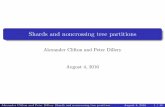 Shards and noncrossing tree partitionsreiner/REU/REU2016notes/problem-4-presentation.pdfShards and noncrossing tree partitions Alexander Clifton and Peter Dillery August 4, 2016 Alexander