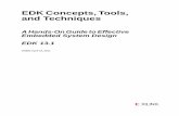 Xilinx EDK Concepts, Tools, and Techniques Guide · EDK Concepts, Tools, and Techniques 3 UG683 EDK 13.1 Chapter 1 Introduction About This Guide The Xilinx ® Embedded Development