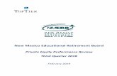 New Mexico Educational Retirement Boardnmerb.org/pdfs/2018-02-27_NMERB 3Q18 PE Report Final.pdfAll data is as of September 30, 2018. The New Mexico ERB Private Equity Portfolio experienced