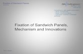Fixation of Sandwich Panels, Mechanism and Innovations• Load bearing capacity depends first and foremost linearly ... Source: UEAtc Technical Report for the assessment of installations