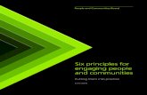 Six principles for engaging people and communities...Six principles for engaging people and communities 1 What is this document? This document is about creating person-centred, community-focussed