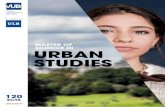 MASTER OF SCIENCE IN URBAN STUDIES · VUB and ULB education trains students to be strong individuals, critical thinkers and world citizens Vrije Universiteit Brussel (VUB) and Université