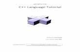 The C++ Language Tutorial - Yola+ Programming Tutorial.pdfC++ Language Tutorial Written by: ... personal copy of the entire document or download it to a local hard disk, without modifying