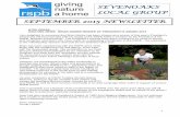 SEVENOAKS LOCAL GROUP - The RSPB · 2015-08-27 · 2 A very warm welcome to any new members.I hope you will enjoy this edition of the Sevenoaks RSPB Group Newsletter. As usual, the