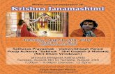 Please join our celebration of Krishna Janamashtmi …satyanarayanmandir.org/images/Krishna-Janamashtmi-2017-4.pdfPlease join our celebration of Krishna Janamashtmi Tuesday, AugustR