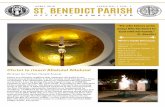 SBP Newsletter Easter Edition19w.pdfChief - 4 nnouncements - 4 Christ is risen! Alleluia! Alleluia! Written by Father Herald Arena/ Easter is a Christian tradition that celebrates