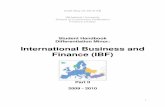 International Business and Finance (IBF)wong/foreign_universities/icp_partners/holland/inholland/2010_11...International Business and Finance (IBF) Part II 2009 - 2010 ... INHolland
