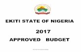 EKITI STATE OF NIGERIA · 453-0700 Ekiti State Enterprises Development Agency - - 454-0600 Ekiti State Electricity ... 454-1100 Ekiti State Traffic Management Agency 8,778,960.00
