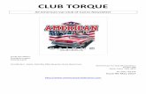 CLUB TORQUE - All American Car Club of Cairnsamericancarclubcairns.com/wp-content/uploads/Newsletter-May-2017.pdfCLUB TORQUE All American Car Club of Cairns Newsletter Inside this