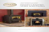 WOOD BURNING SavaNNah Steel StOveS aND …xrefs0.plumbersstock.com/VermontCastings/57fbe3b31ee84a...LONG LASTING QUALITY Heavy plate steel construction and brick retainers extend firebox