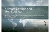 Climate Change and RiReinsurance - Swiss Reaed433a4-e716-4936... · 3/17/2011  · Swiss Re at a glance Swiss Re is a leading and highly diversified global (re)insurance company.(re)insurance