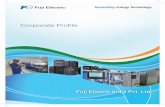 Corporate Profile - Fuji Electric Indiafujielectric.co.in/wp-content/uploads/2018/10/FEI-Corporate-Profile-2018.pdf · by sales, service & application engineers, the company cornered