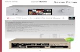 Tarifa 2019nexuspalma.com/FTP/precios/acustica/Cocktailaudio.pdf · • Sintonizador DAB + / FM incorporado • Giga Fast Ethernet (10/100/1000 Mbps) integrado • Admite hasta 8