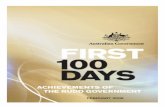 First 100 Days - Achievements of the Rudd Government  · Web viewOn 20 February, in an interview with AM (ABC), the Deputy Prime Minister advised that the Government “has got a