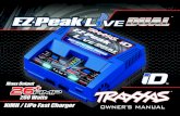 FIRE HAZARD! - Traxxas · with single battery Maximum Current with dual batteries Maximum Current Channel (Right Output Port) 2-cell LiPo, 7.4v 2200-10000mAh 16A 13.4A x 2 16A 3-cell
