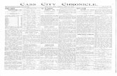 CASS CITY CHI ONICLI - Rawson Memorial District Librarynewspapers.rawson.lib.mi.us/chronicle/ccc1914 (e)/issues/04-10-1914.pdf · CASS CITY CHI ONICLI . ~RI-COUNTY CHRONICLE, Established