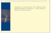 System of Accounts for Water and Wastewater Utilities ...ipu.msu.edu/wp-content/uploads/2017/10/Texas-System-of-Accounts-for... · 2 3. 1. Introduction. This guide provides accounting