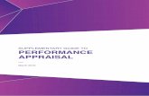 Supplementary Guide to Performance Appraisal · Organisational Self-Assessment .....6 Introduction ... Performance appraisal is an element of the overall performance management system
