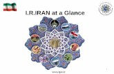 I.R.IRAN at a Glance · There is no tariff quota applied in non-agricultural section in I.R. Iran's trade regime Iran's NTS is currently 18.75 per cent The figure is 17.12 per cent