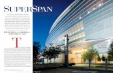 Super Span - WordPress.com · the Jones family—along with the project’s architecture firm, Dallas-based hks, Inc., wanted to construct a monumental and technologi-cally advanced