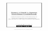 Nancy Clark Sports Nutrition 2013 - Exercise ETC · Nancy Clark’s Sports Nutrition Guidebook Please choose the best answer. Chapter 1: Building A High Energy Eating Plan 1. Which