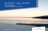 Garde-corps tout en verre · SAINT-GOBAIN GLASS BÂTIMENT FRANCE SYSTÈME I 6 + Dimensions possibles Dans un garde-corps composé de plusieurs panneaux de verre juxtaposés, la distance