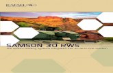 SAMSON 30 RWS - Rafael · 2019-05-02 · battle-proven applications include thousands of RWS for NATO armies including the Czech Republic, the UK, Spain, Romania, Greece, Belgium,