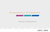 Economics - ULiege 2017...economics and finance and so propose profiles having this twofold competence to the financial and other sectors (private and public). Students in the course