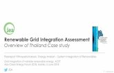 Renewable Grid Integration Assessment · •Grid impact assessment - Much more ambitious solar and wind energy targets are possible from the operational aspect. - Net ramping requirements