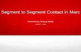 Segment to Segment Contact in Marc - MSC Software · the contact status is shown on both contact bodies of a contact body pair. • Contact normal force: computed by integration of