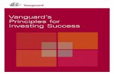 Vanguard’s Principles for Investing Success · To calculate the median performance versus Primary Prospectus Benchmark benchmarks, Vanguard first assigned each fund to a representative
