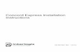 Concord Express Installation Instructionsstatic.interlogix.com/library/466-1665 REV J.pdf · Concord Express Installation Instructions 1 . Chapter 1 Installation . This manual provides