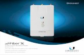 airFiber® X Datasheet - ip-sa · Building upon the proven design of the airMAX® Rocket™ system, airFiber X allows you to customize airFiber backhaul links or upgrade existing