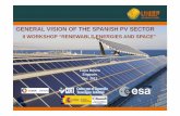 II WORKSHOP “RENEWABLE ENERGIES AND SPACE” · II WORKSHOP “RENEWABLE ENERGIES AND SPACE” ... Oil at medium prices p e ous eg st at o Oil at high prices 3. Evolution of Spanish