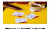 Autumn Ice Breaker Questions - Adventure in a Box · Autumn Ice Breaker Questions for Children Print the pages and cut the cards out. Six blank cards have been provided for writing