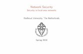 NetworkSecurity · SwitchedEthernet “Hubsarenowlargelyobsolete,havingbeenreplacedby networkswitchesexceptinveryoldinstallationsorspecialized applications.” —Wikipediaarticle