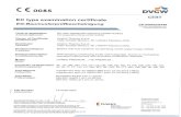 CARES ARISTON.pdf · EC type examination certificate EG-Baumusterprüfbescheinigung DVCW CERT CE-0085C00349 Product Identification No. Produkt-ldentnummer Field of Application Anwendungsbereich