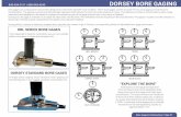DBL SERIES BORE GAGES - Dorsey Metrologybore gages feature two point gaging and three point centralization. The gaging contacts are diametrically opposed, providing the most accurate