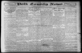 The Polk County News. (Columbus, NC) 1905-02-23 [p ].newspapers.digitalnc.org/lccn/sn94058223/1905-02-23/ed-1/seq-1.pdf · SaLARIFS INCREASED THE NEW LAWYERS NOW FOR REfORMATORY SENATOR