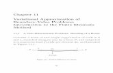 Chapter 11 Variational Approximation of Boundary-Value ...cis515/cis515-12-sl11.pdf · 562 CHAPTER 11. INTRODUCTION TO THE FINITE ELEMENTS The bending moment u(x)attheabsissax is