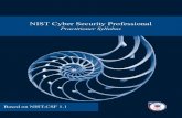 NIST Cyber Security Professional · architecture diagrams, an analysis of business and technical roles, and a discussion of governance and risk assessment. • Chapter 6: The Controls