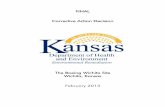 FINAL Corrective Action Decision - KDHE · Final Corrective Action Decision The Boeing Wichita Site – Wichita, Kansas February 2013 2 business hours at the location shown in Highlight