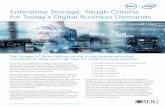 Enterprise Storage: Tough Criteria for Today’s Digital ...i.dell.com/.../en/dell-enterprise-storage-6-requirements.pdf · terms of their maximum capacity, the storage media used,