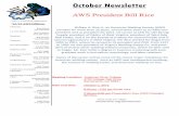 October Newsletter - AWS Section · Special thanks to Chris Merchant with Hypertherm and his presentation and demonstrations of of plasma cutting and gouging. Special thanks to Dan