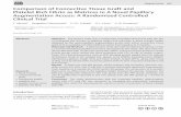 Comparison of Connective Tissue Graft and Platelet Rich ... · the techniques were flap elevation-based procedures. Consider - ing the importance of vascularity, tunneling-based augmenta-