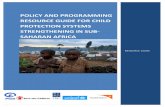 Policy and Programming Resource Guide for Child Protection ... · The Policy and Programming Resource Guide for Child Protection Systems Strengthening in Sub-Saharan Africa has been