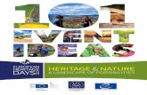 European Heritage Days - min-kulture.hr 101 ideas English.pdf · and after photos with the hashtag #EHDs on Facebook and Twitter – the best example ... 6. organise a bird/insect