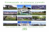 Towards a Green Leeds Final · Towards a Green Leeds A vision for a sustainable, fairer future ... through the elec, through the electoral system.toral system.toral system. OUR PRINCIPLES
